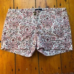 Rosy Floral Shorts